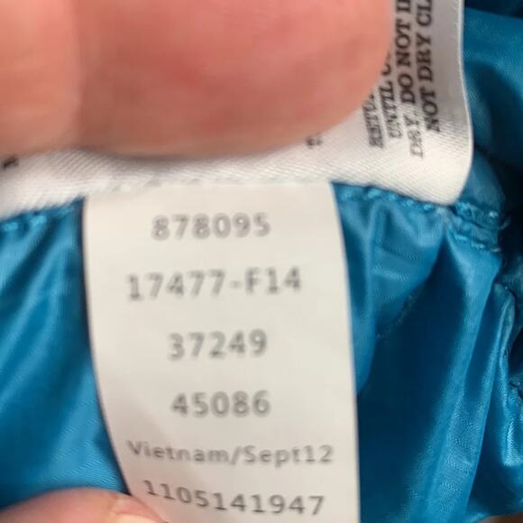 REI Co-Op Women’s Down Vest in Turquoise Blue W-189 Size XS - Picture 7 of 8